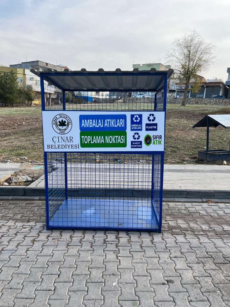 Ambalaj Atıkları İçin Geri Dönüşüm Kafesleri Bırakıldı 